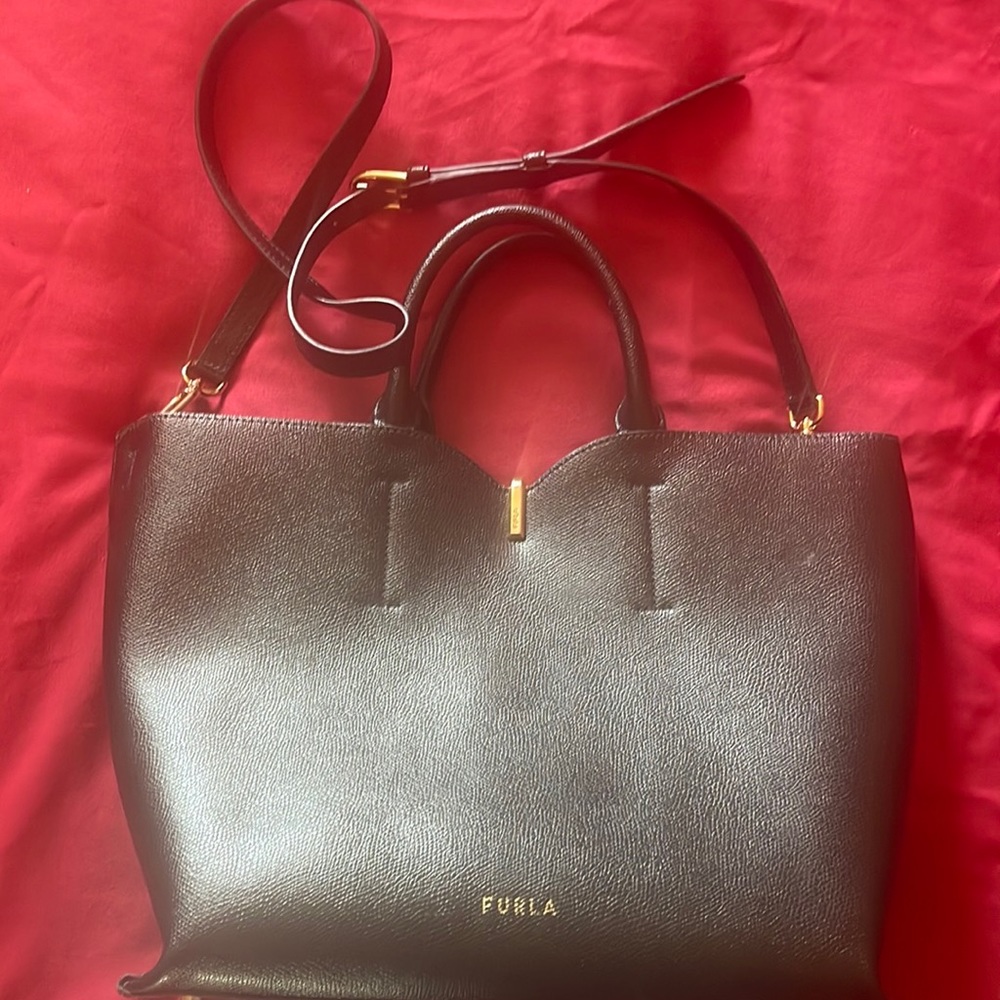 FURLA bags. Very good condition.. black color